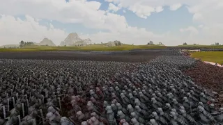 Japanese Samurai vs Massive Uruk-hai Army - UEBS 2