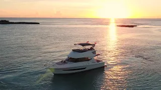 Enjoy weekend sunsets aboard the Riviera 39 Open Flybridge