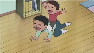 Nobita y su hermanito