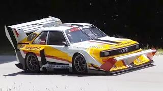 Quattrolegende 2023/Highlights/Pure 5 Zylinder Sound/Audi S1 Group B and many more