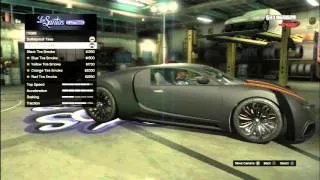 GTA 5: FULLY CUSTOMIZED Bugatti Veyron (Adder) Los Santos Customs + Gameplay