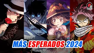 ANIMES MÁS ESPERADOS PARA EL 2024 CONFIRMADOS parte 1 | Rincón Otaku