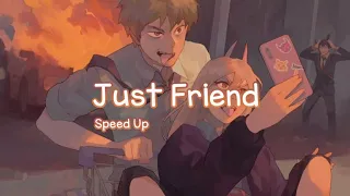 Just Friend // Yung Hugo Ft. EilliE (Speed Up)