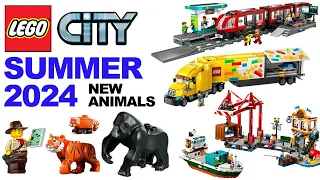 LEGO City Summer 2024 Sets  |  NEW ANIMALS, Construction, Jungle & MUCH more
