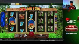Legend of Bigfoot slots with BONUS [Online Gambling with Jersey Joe # 72]