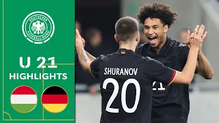 Scoring fest for di Salvo and U21! | Hungary vs. Germany 1-5 | Highlights | U 21 Euro Qualifier