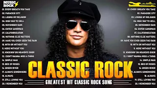 Best Classic Rock Songs 70s 80s 90s 🔥 Guns N Roses, Aerosmith, Bon Jovi, Metallica, Queen, U02 #1