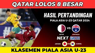 Hasil Piala Asia U23 2024 - Qatar vs Australia U23 - Klasemen Piala Asia U23 Qatar 2024 Terbaru