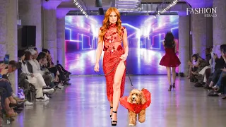 Anthony Rubio at LAFW 2024 - Canine Companions Steal the Show