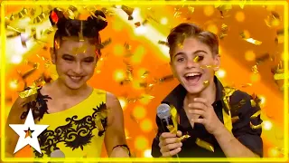 Dance Duo Wins GOLDEN BUZZER on Greece's Got Talent 2022 | Kids Got Talent