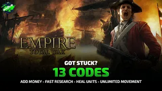 EMPIRE - TOTAL WAR Cheats: Add Money, Unlimited Movement, Fast Research, ... | Trainer by PLITCH