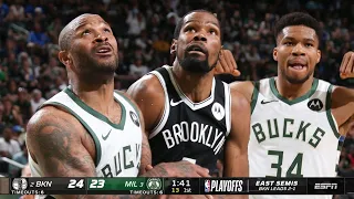 Brooklyn Nets vs Milwaukee Bucks Full GAME 4 Highlights | 2021 NBA Playoffs