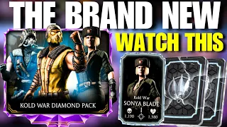 MK Mobile. NEW Kold War Diamond Pack Opening! You Need To Watch This...