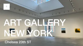 NYC ART GALLERY CHELSEA 23th ST JAN 2024 @ARTNYC