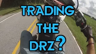 Should I Trade In My DRZ400SM On a FZ-07? | I'm Not Sure What I Want... (Motovlog)