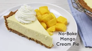 No-Bake Mango Cream Pie Recipe | Yummy Ph