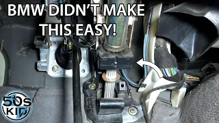 This thing sucks to replace! - E46 Steering Angle Sensor DIY Replacement