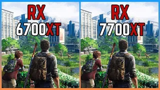 RX 7700 XT vs RX 6700 XT Test in 12 Games