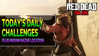 June 2 Red Dead Online Daily Challenges & Madam Nazar Location - Complete RDR2 Daily Challenges