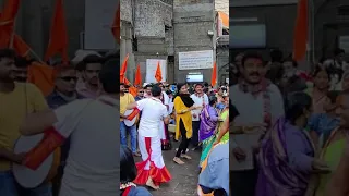 Maharashtra Tuljapur - Tulja bhavani temple rare rituals people dancing #Shorts