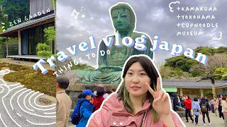 travel vlog japan 2024 / kamakura & yokohama day trip from tokyo🏯🎌