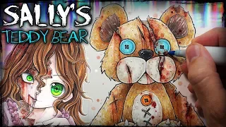 "Sally's Teddy Bear" Creepypasta Story + Drawing (Scary Stories)