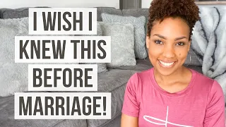 THINGS I WISH I KNEW BEFORE I GOT MARRIED !