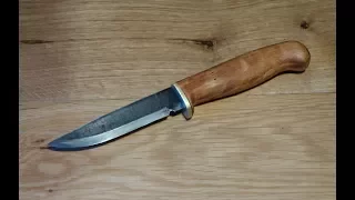 The Ultimate Knife Made from A Lawn Mower Blade Using Basic Tools