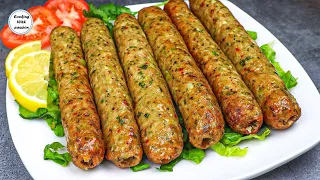 Restaurant Style Seekh Kabab Recipe Make With Chicken/ Beef, Soft Chicken Seekh Kabab At Home