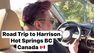 HARRISON HOT SPRINGS Drive from Surrey BC Canada 🇨🇦 🍁