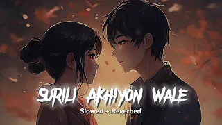 Surili Akhiyon Wale - Rahat Fateh Ali Khan [Slowed + Reverb] | Salman Khan | Lofi Mix