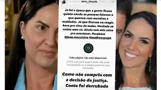 Graciele Lacerda ganha causa na justiça contra youtuber Lana Lima e ameaça outros bomba