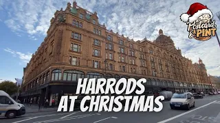 Harrods At Christmas 2021 - Decorations & Food Tour