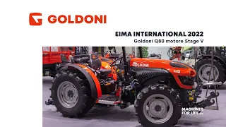 Nuovo GOLDONI Q80 motore Stage V - EIMA 2022