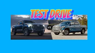 2021 Tundra vs 2022 Tundra Test Drive Comparison