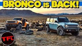 The 2021 Ford Bronco Has Arrived! 35s, Lockers, Sasquatch and So Much More!