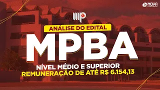 Concurso MP-BA 2022: análise do edital com salários de até R$ 6 mil