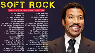 Lionel Richie, Bee Gees, Billy Joel, Lobo, Elton John, Rod Stewart🎙 Soft Rock Love Songs 70s 80s 90s
