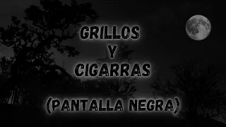 GRILLOS Y CIGARRAS | SONIDOS PARA DORMIR |10 HRS PANTALLA NEGRA | RELAJATE Y DUERME PROFUNDO |