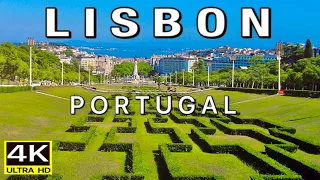 Lisbon Portugal - Walking tour [4K Ultra HD]