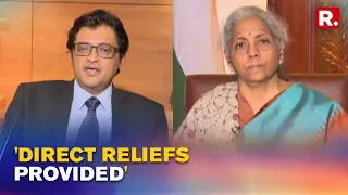 Arnab Asks Nirmala Sitharaman: 'Why Wasn't Direct Relief Provided To The Common Man In Budget 2022?'