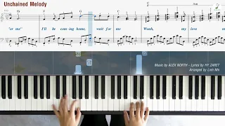 Unchained Melody (Easy) | Piano solo | Linh Nhi