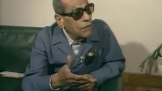 Rare interview with Naguib Mahfouz    مقابلة نادرة مع نجيب محفوظ