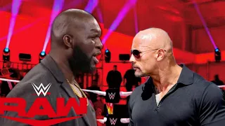 Wwe Omos Jordan Omogbehin vs The Rock Hell In A Cell 2021: Full Match Monday Night Raw