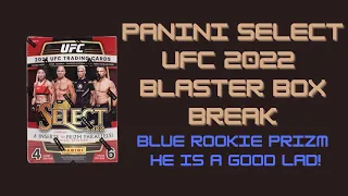 UFC Blaster Box Break - Flash Prizms- Star Blue Prizm Rookie Hit! #whodoyoucollect #ufc #panini