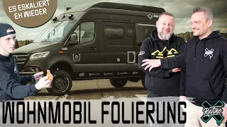 Wohnmobil & Kastenwagen Folieren - Möglichkeiten, Preise Folierung REFINE