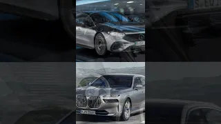 Mercedes EQS vs BMW i7 - Which is The King of Luxury Short