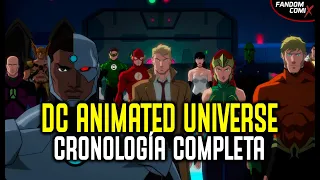 ¡DC Animated Universe! Cronología completa