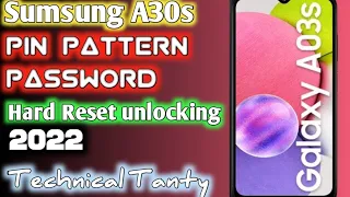 Samsung A30s (SM A307) Hard Reset/ Pattern Unlock Easy Trick With Keys 2022