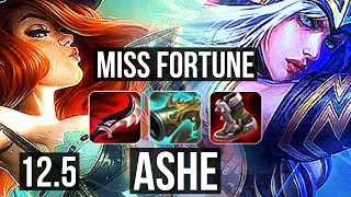 MISS FORTUNE & Leona vs ASHE & Karma (ADC) | 11/0/1, 1.7M mastery, Legendary | EUW Diamond | 12.5